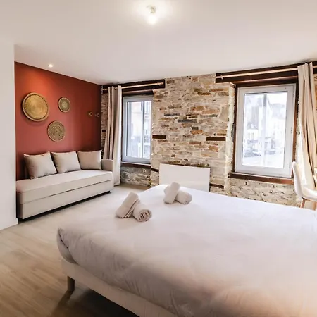L'evasion Bretonne - Superbe T3 - Centre - Balneo Apartamento